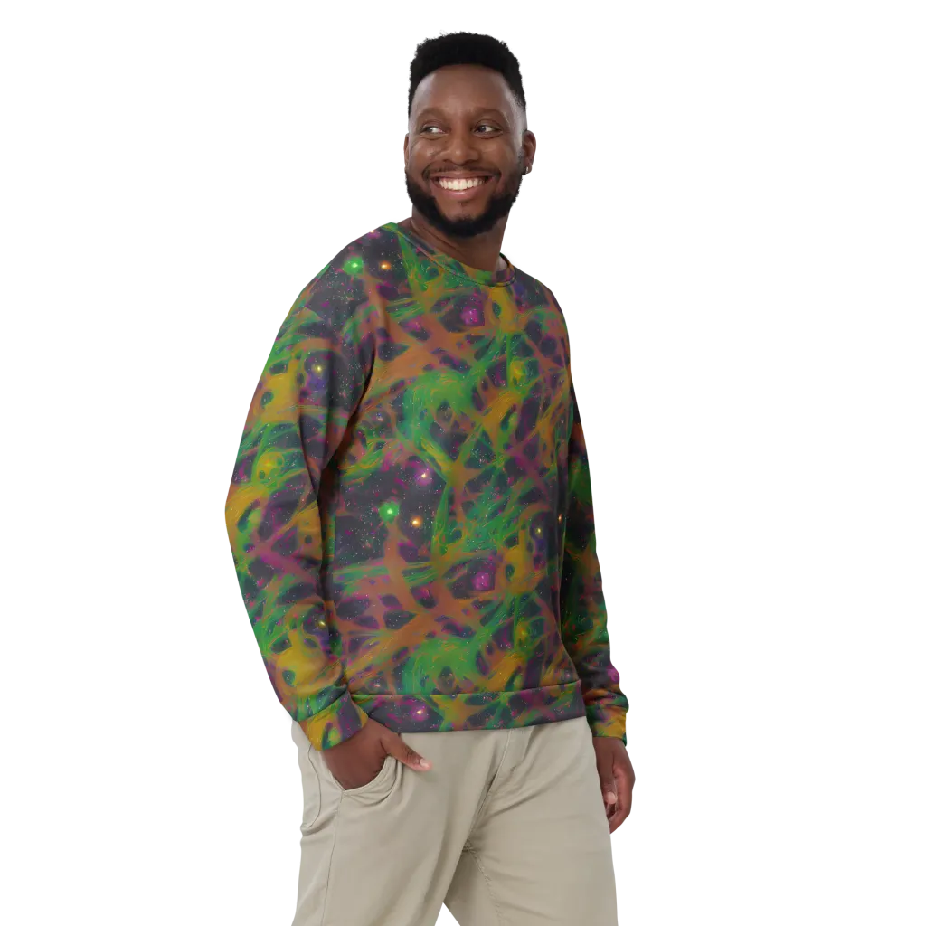 Starfall Reverie on Sweatshirt — Front