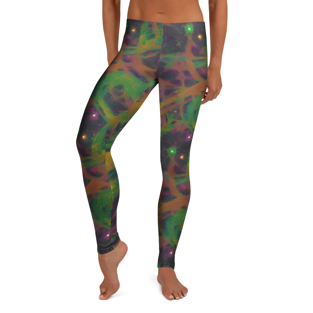 Starfall Reverie on Leggings — Front
