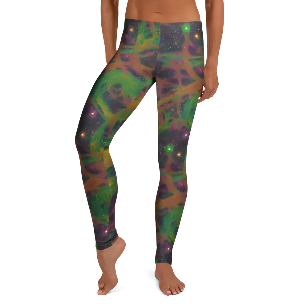 Starfall Reverie on Leggings — Front