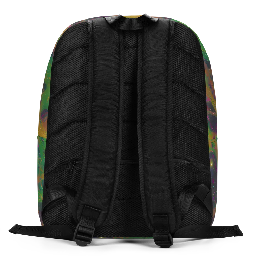 Starfall Reverie on Minimalist Backpack — Back