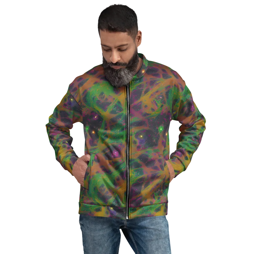 Starfall Reverie on Bomber Jacket — Front