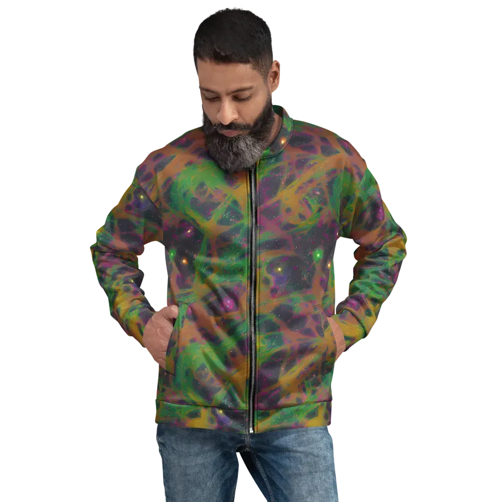 Starfall Reverie on Bomber Jacket — Front
