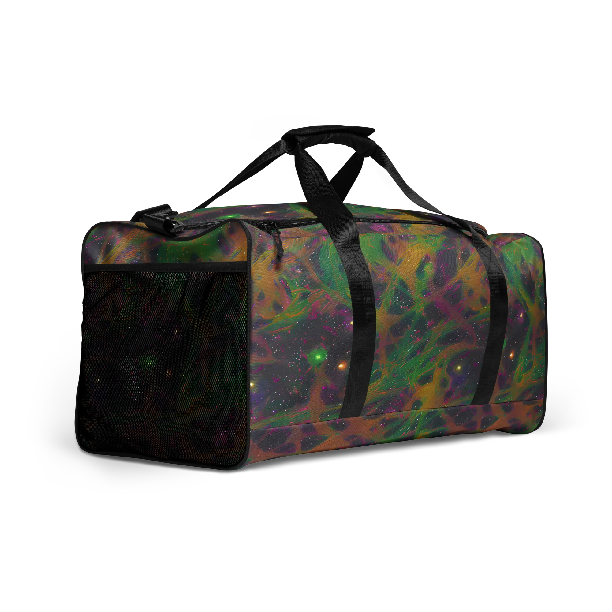 Starfall Reverie on Duffle Bag — Right Front