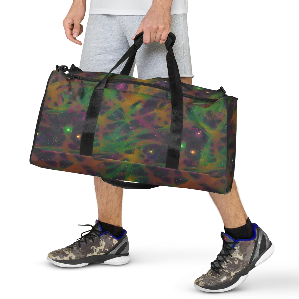 Starfall Reverie on Duffle Bag — Front