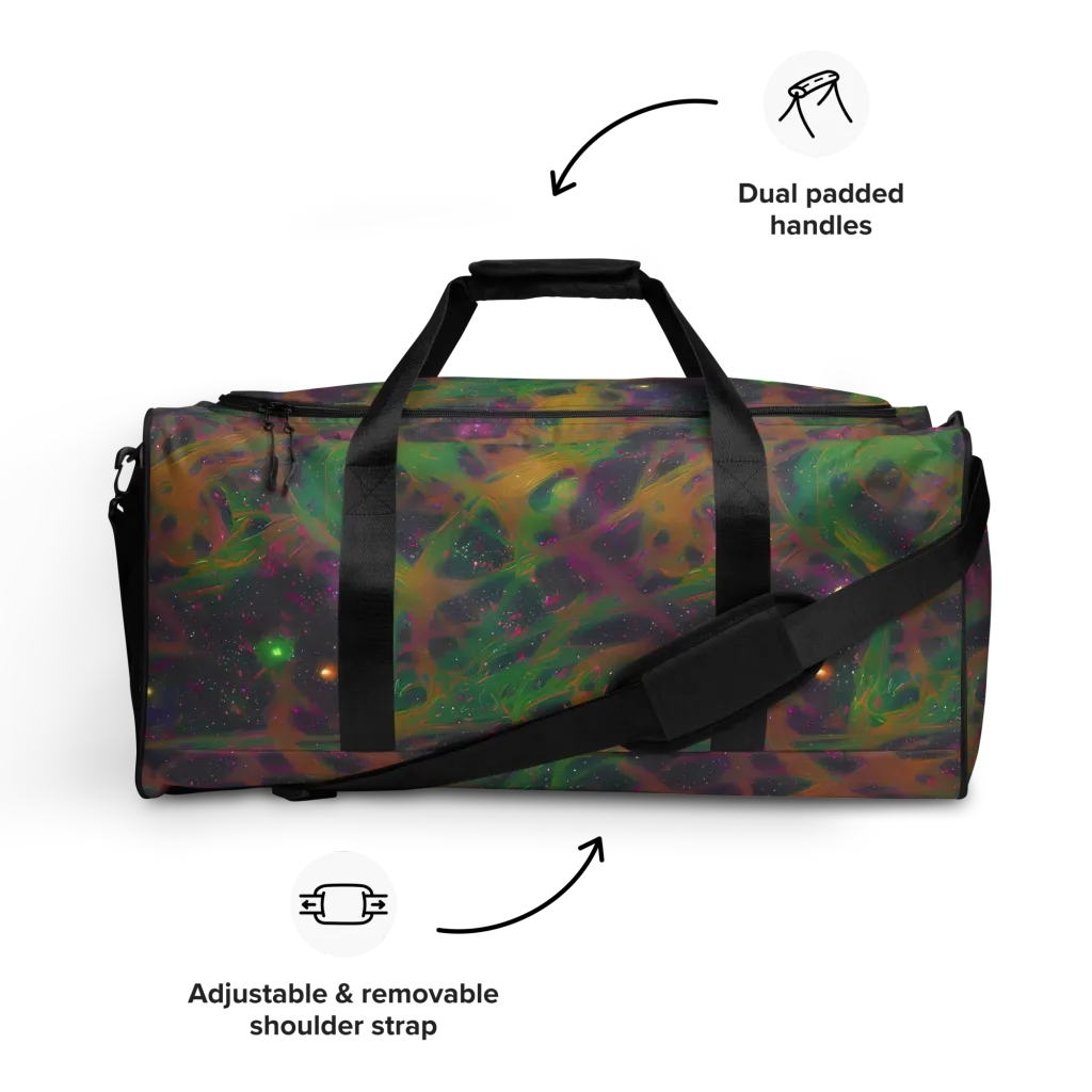 Starfall Reverie on Duffle Bag — Front