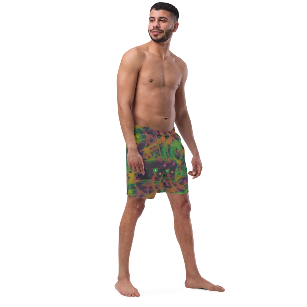 Starfall Reverie on Swim Trunks — Right Front