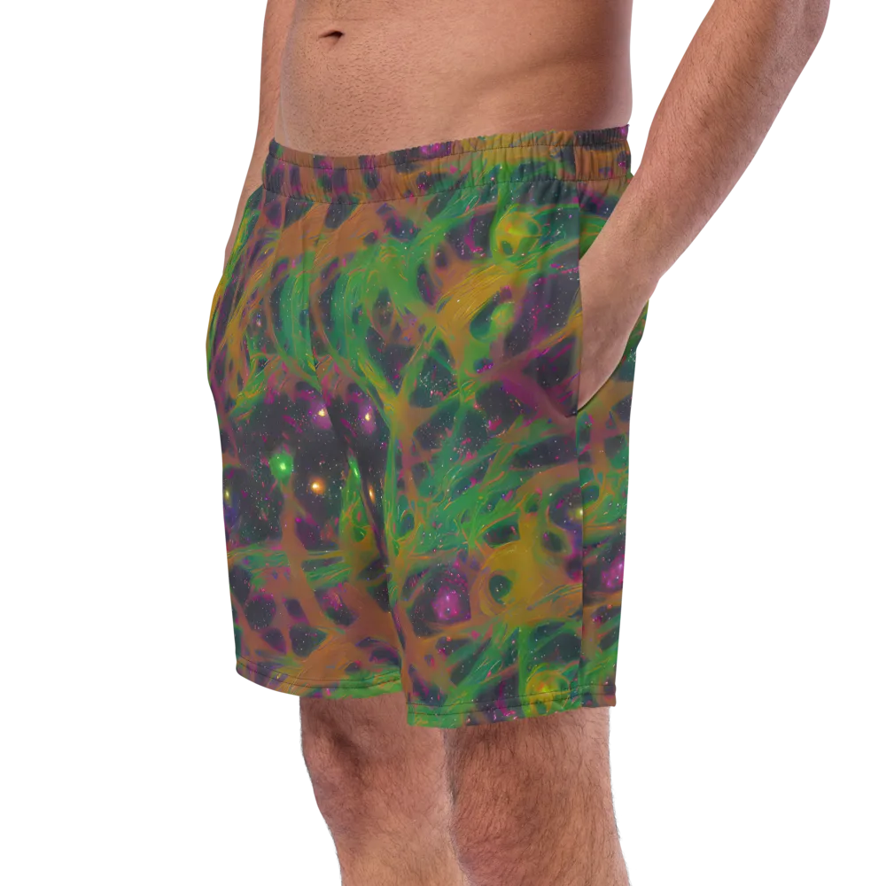 Starfall Reverie on Swim Trunks — Left Front