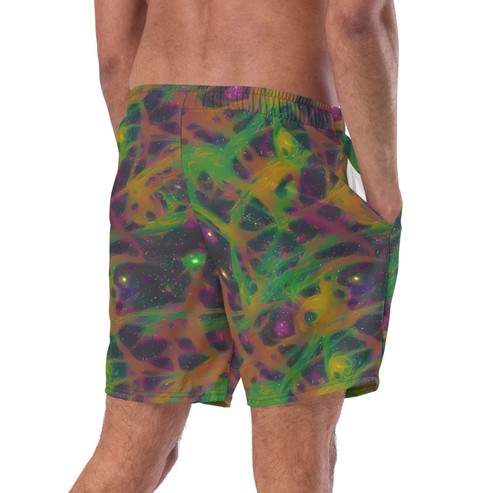 Starfall Reverie on Swim Trunks — Right Back