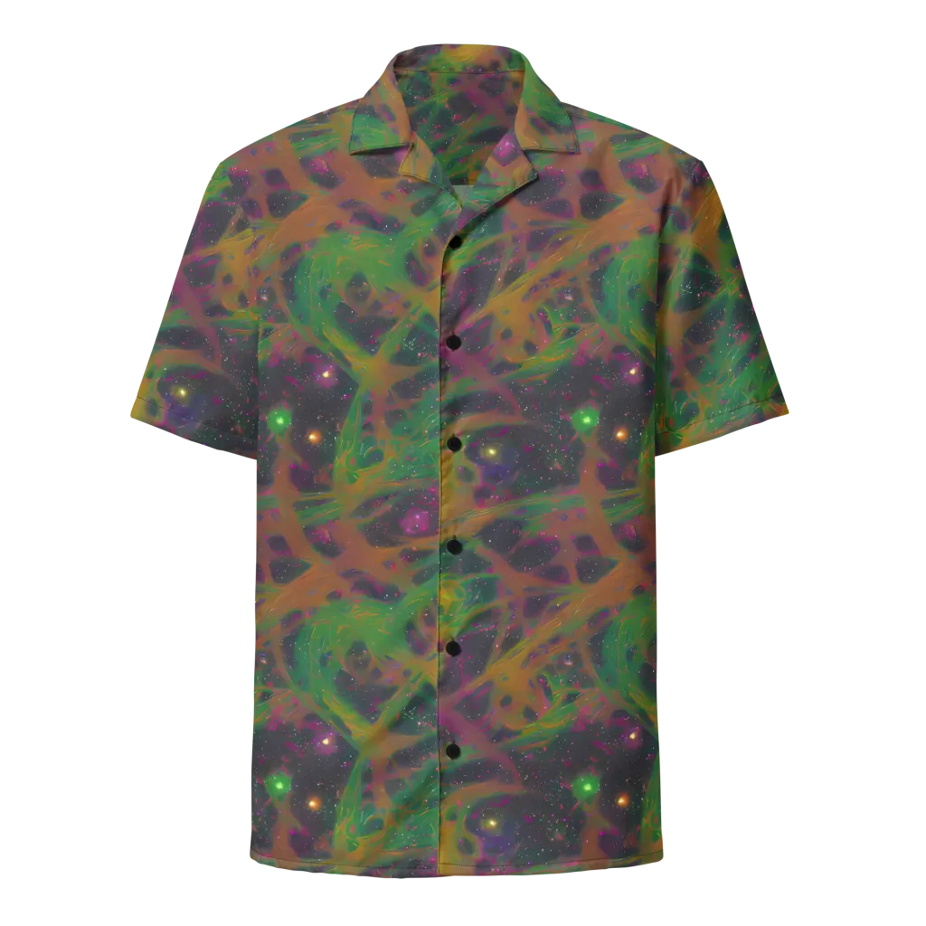 Starfall Reverie on Button Shirt — Front