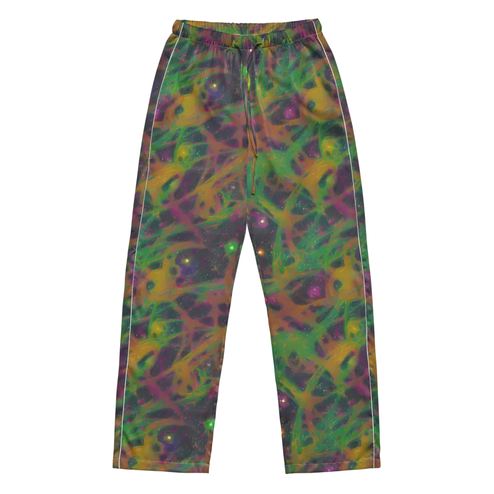 Starfall Reverie on Women's Pajama Pants — Front