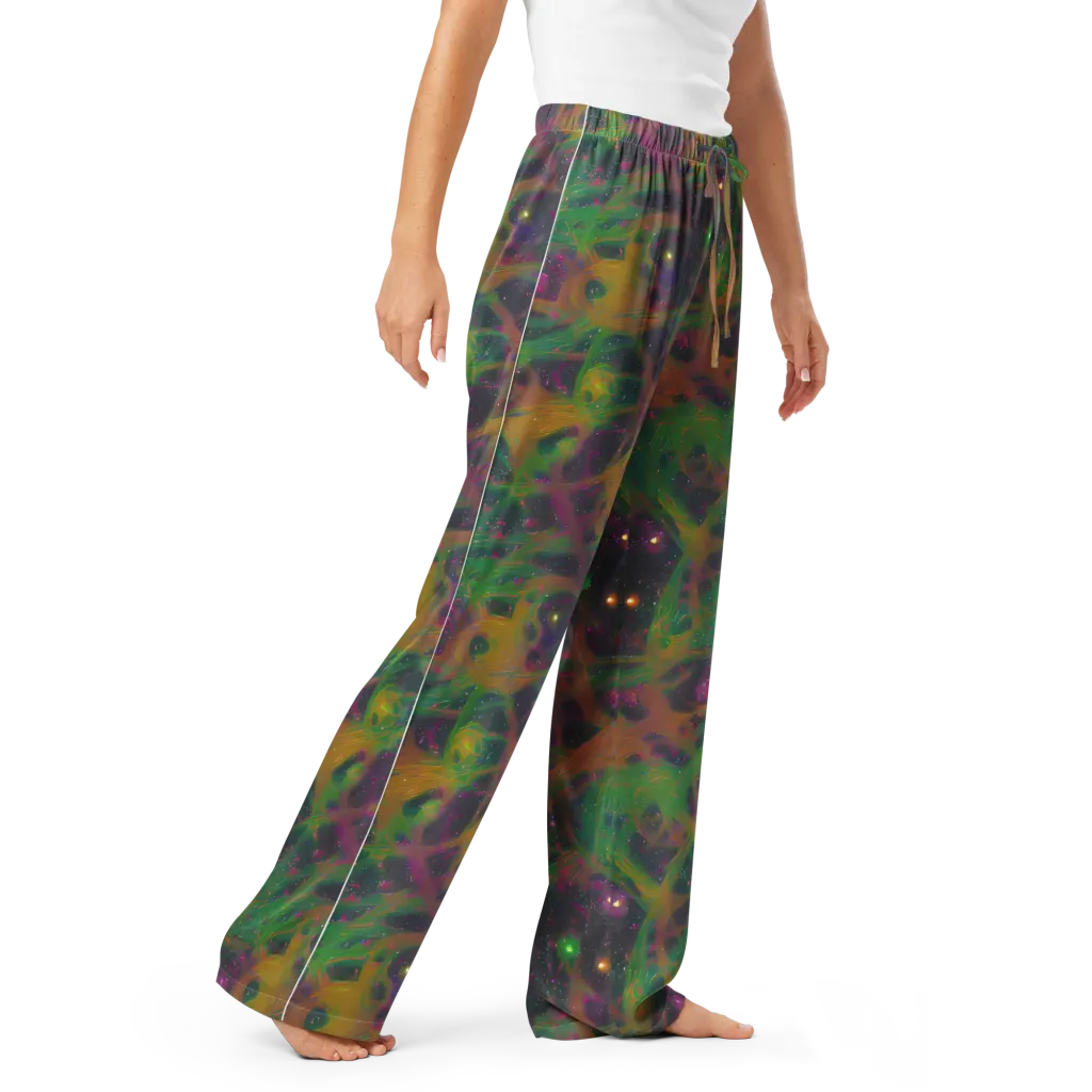 Starfall Reverie on Women's Pajama Pants — Right Front