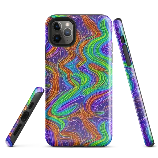 Kaleidoscope Stream on a Tough Case for iPhone®