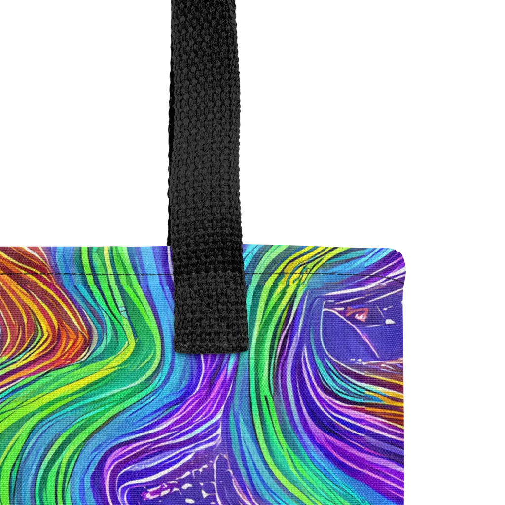 Kaleidoscope Stream on Tote Bag — Product details