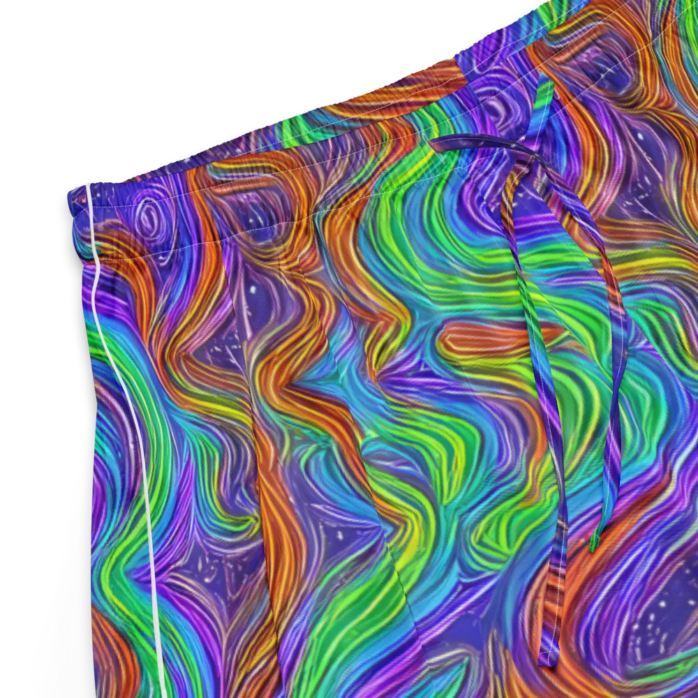 Kaleidoscope Stream on Women's Pajama Shorts — Product details