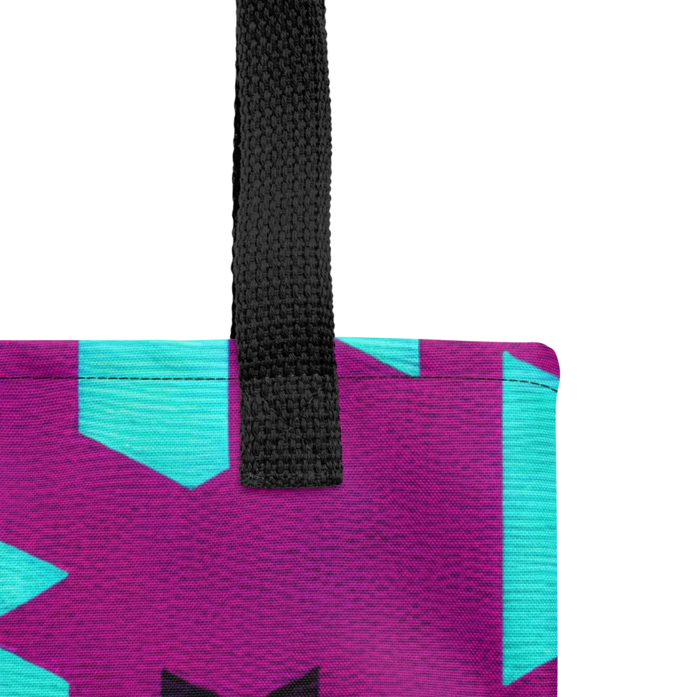 Electric Facets on Tote Bag — Product details