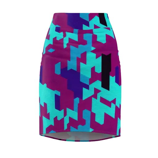 Electric Facets on a Pencil Skirt