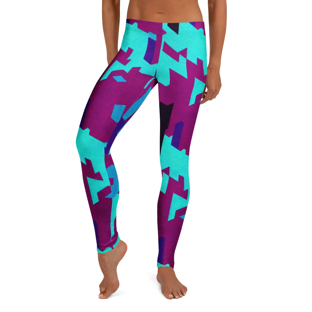 Electric Facets on Leggings — Front