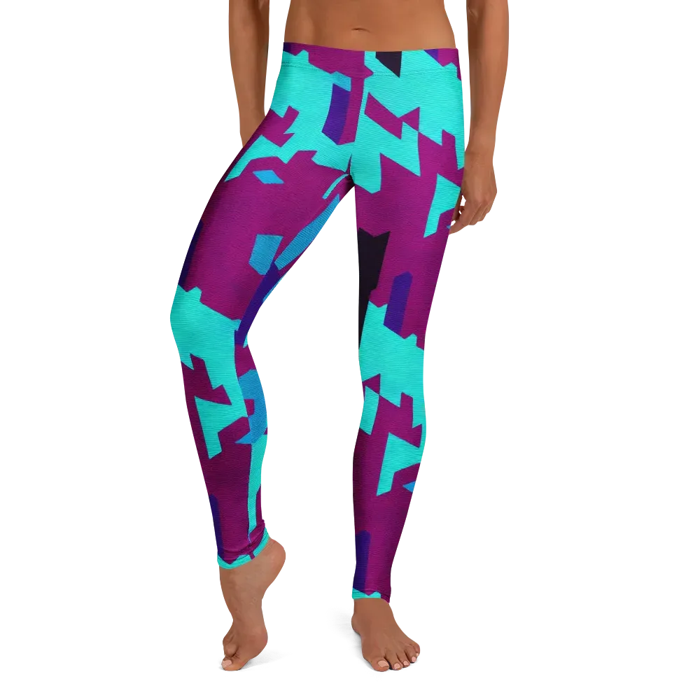 Electric Facets on Leggings — Front