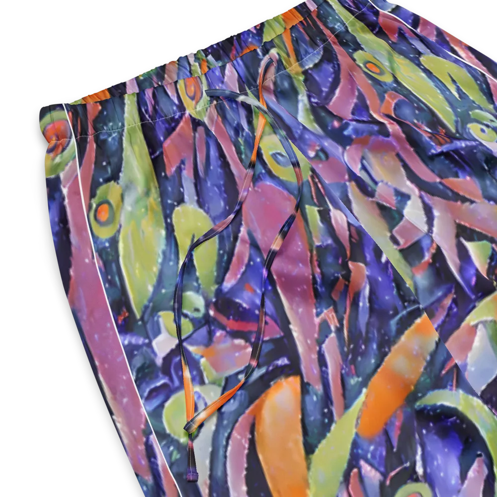 Galactic Brushwork on Women's Pajama Pants — Product details