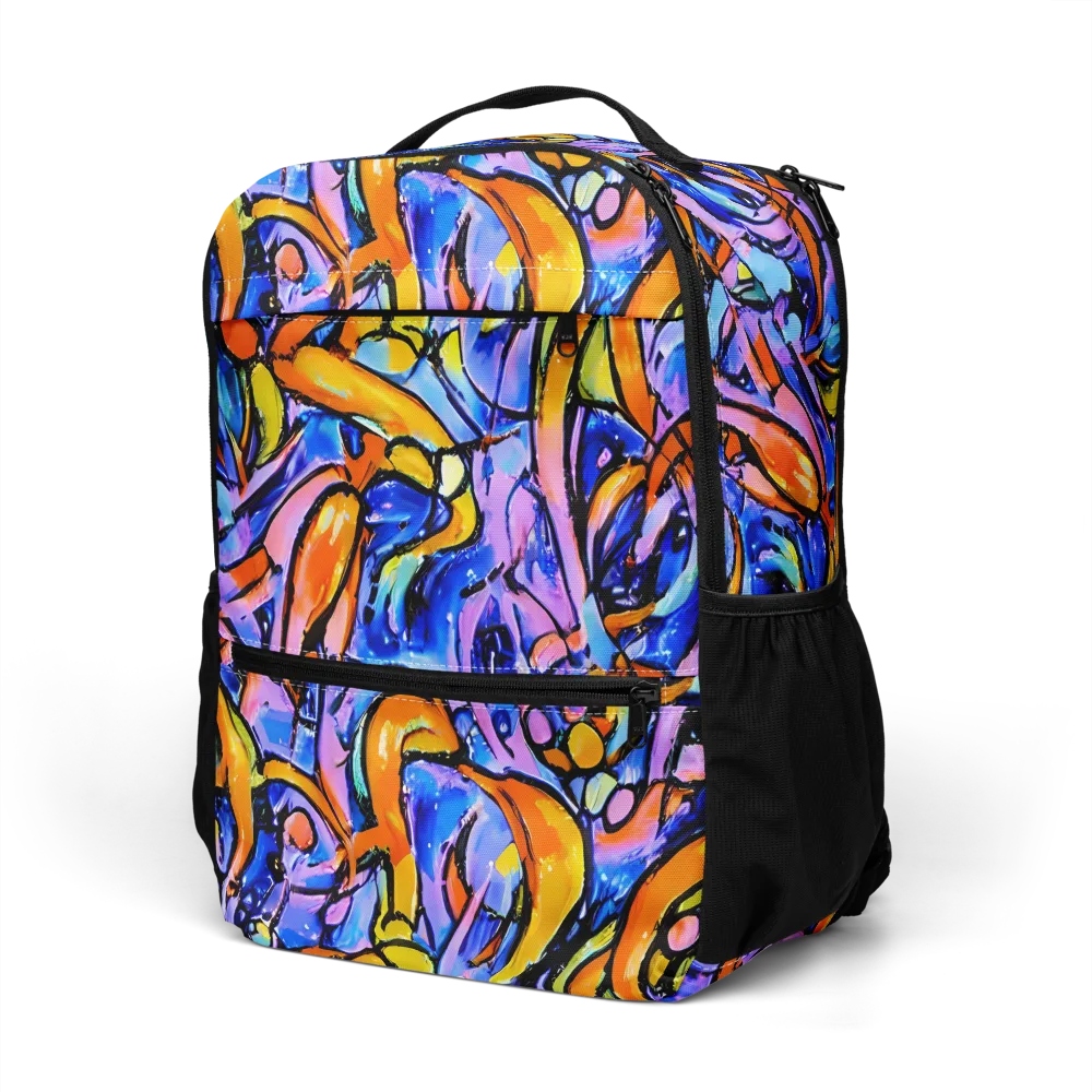 Arcade Lagoon on Utility Backpack — Left Front