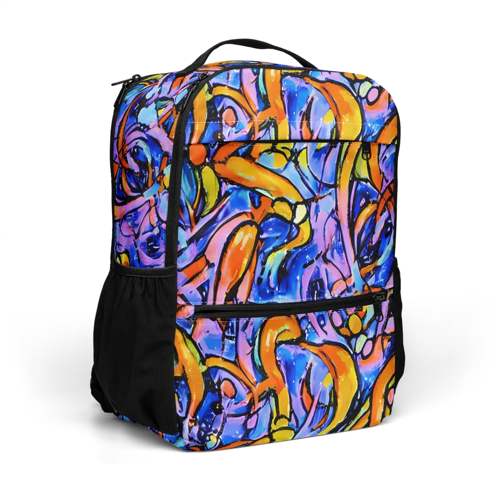 Arcade Lagoon on Utility Backpack — Right Front