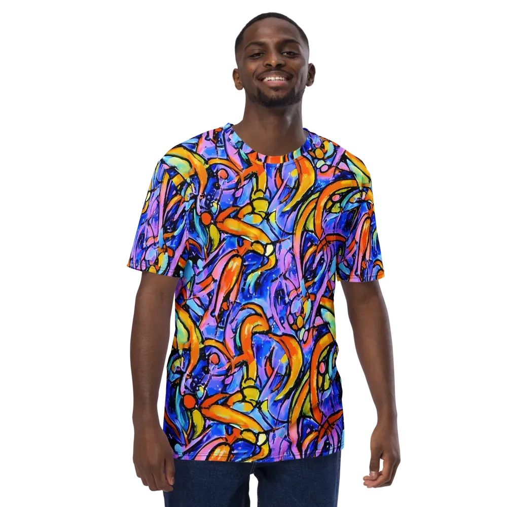 Arcade Lagoon on Men's Crew Neck T-Shirt — Front