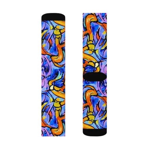 Arcade Lagoon on a Socks