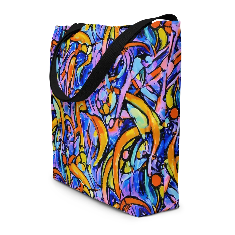 Arcade Lagoon on Large Tote Bag W/ Pocket — Front