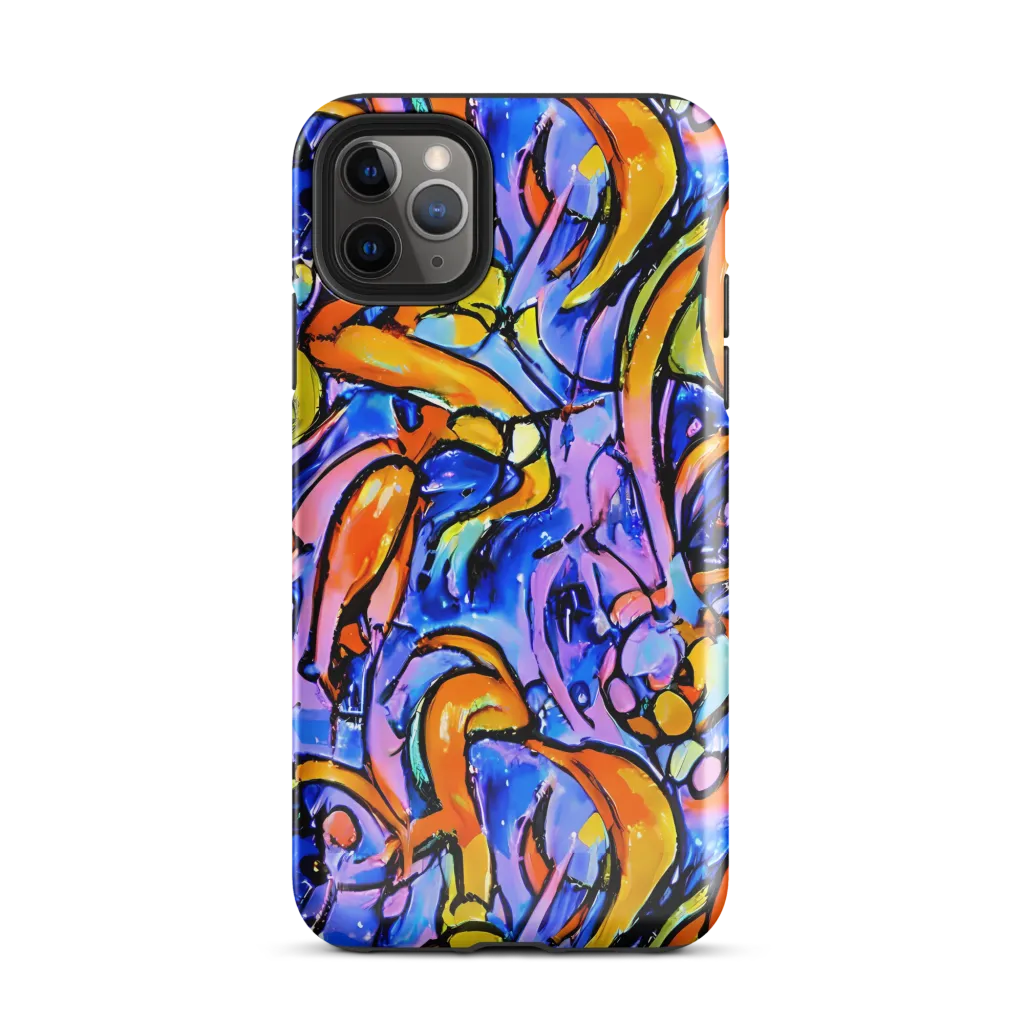 Arcade Lagoon on Tough Case for iPhone® — Front