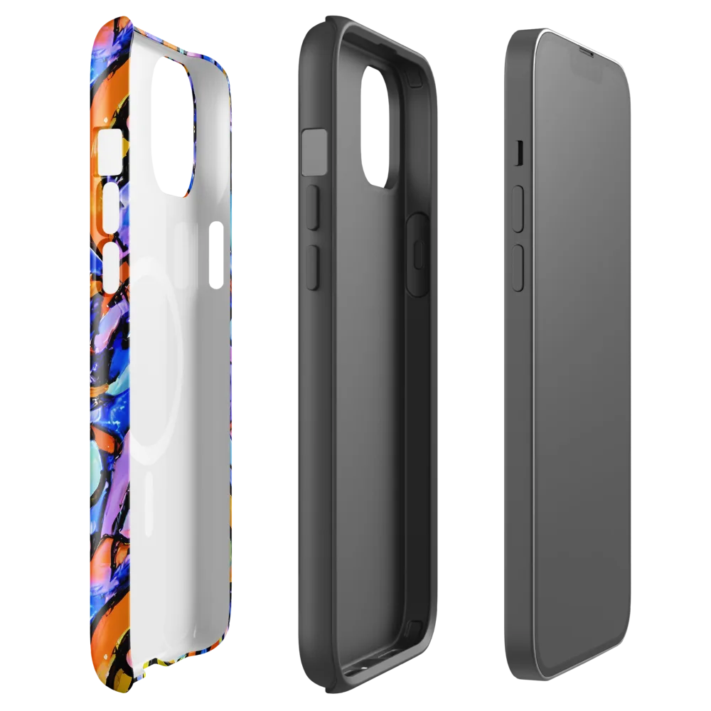 Arcade Lagoon on MagSafe Tough Case for iPhone® — Front