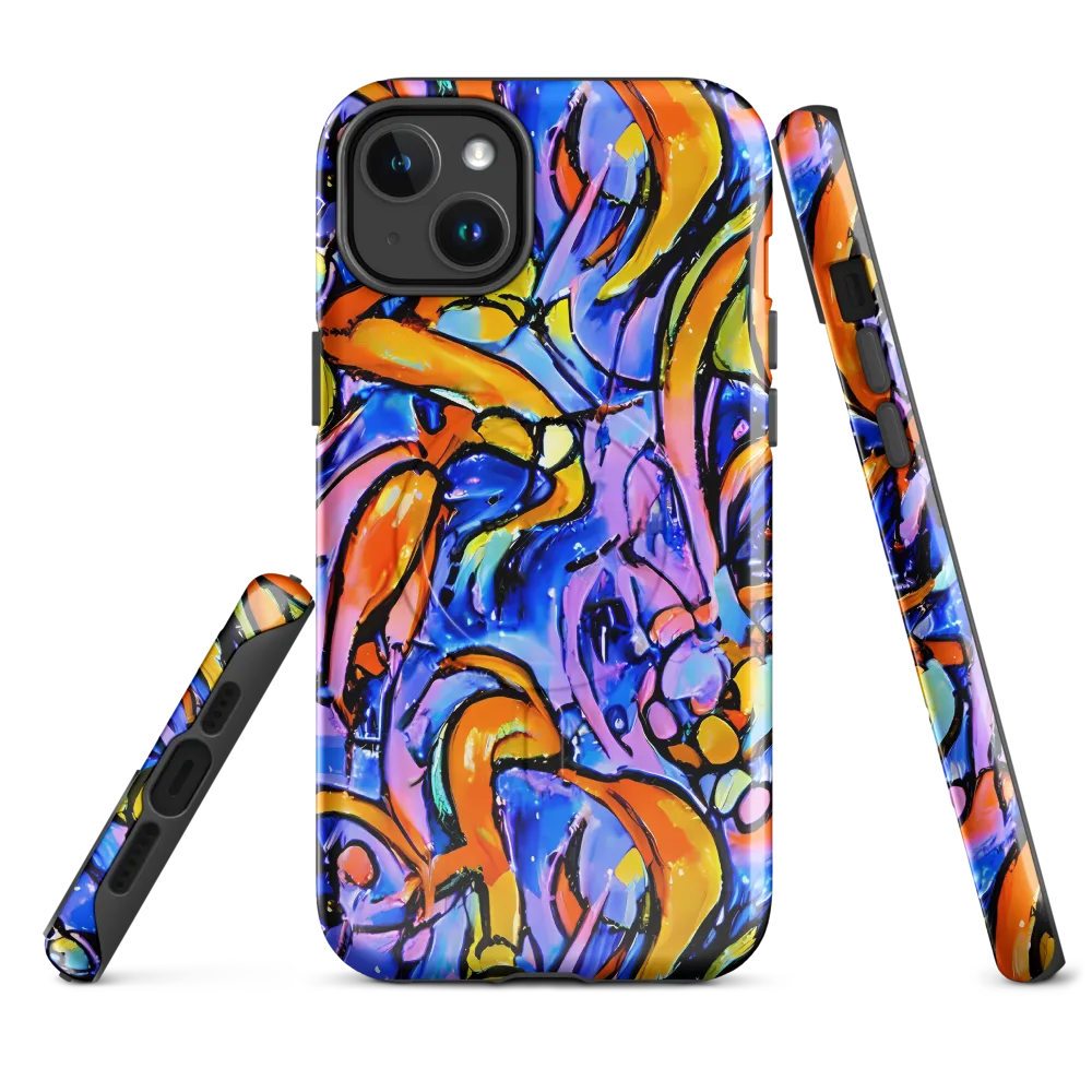 Arcade Lagoon on MagSafe Tough Case for iPhone® — Front