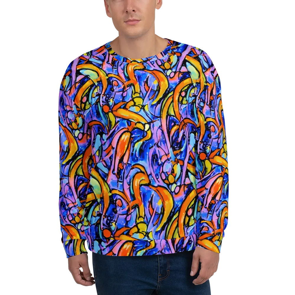 Arcade Lagoon on Sweatshirt — Front
