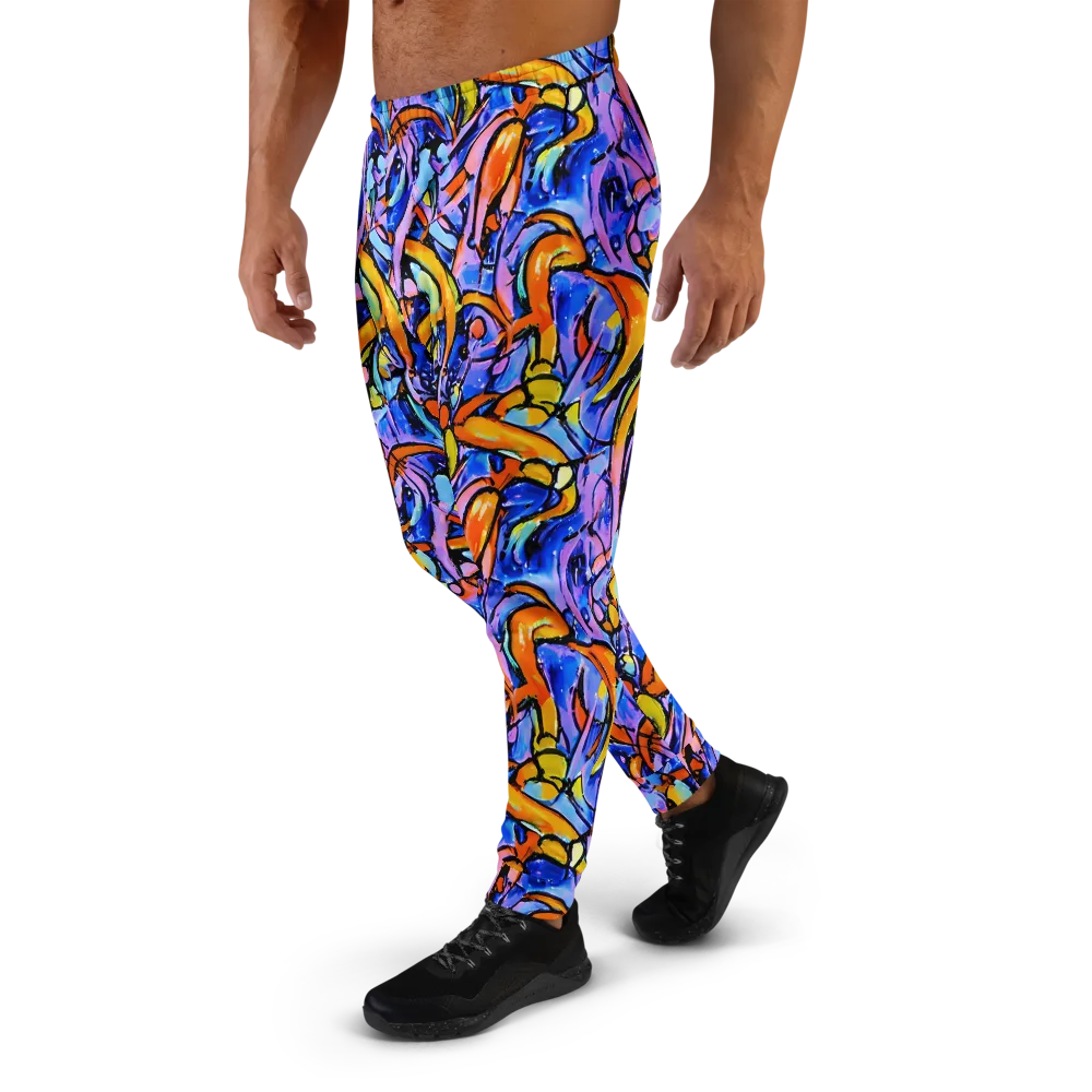 Arcade Lagoon on Men's Joggers — Left