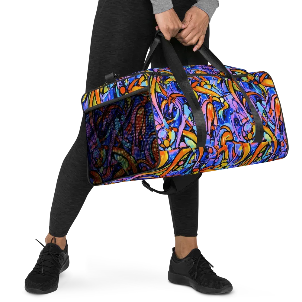 Arcade Lagoon on Duffle Bag — Right Front