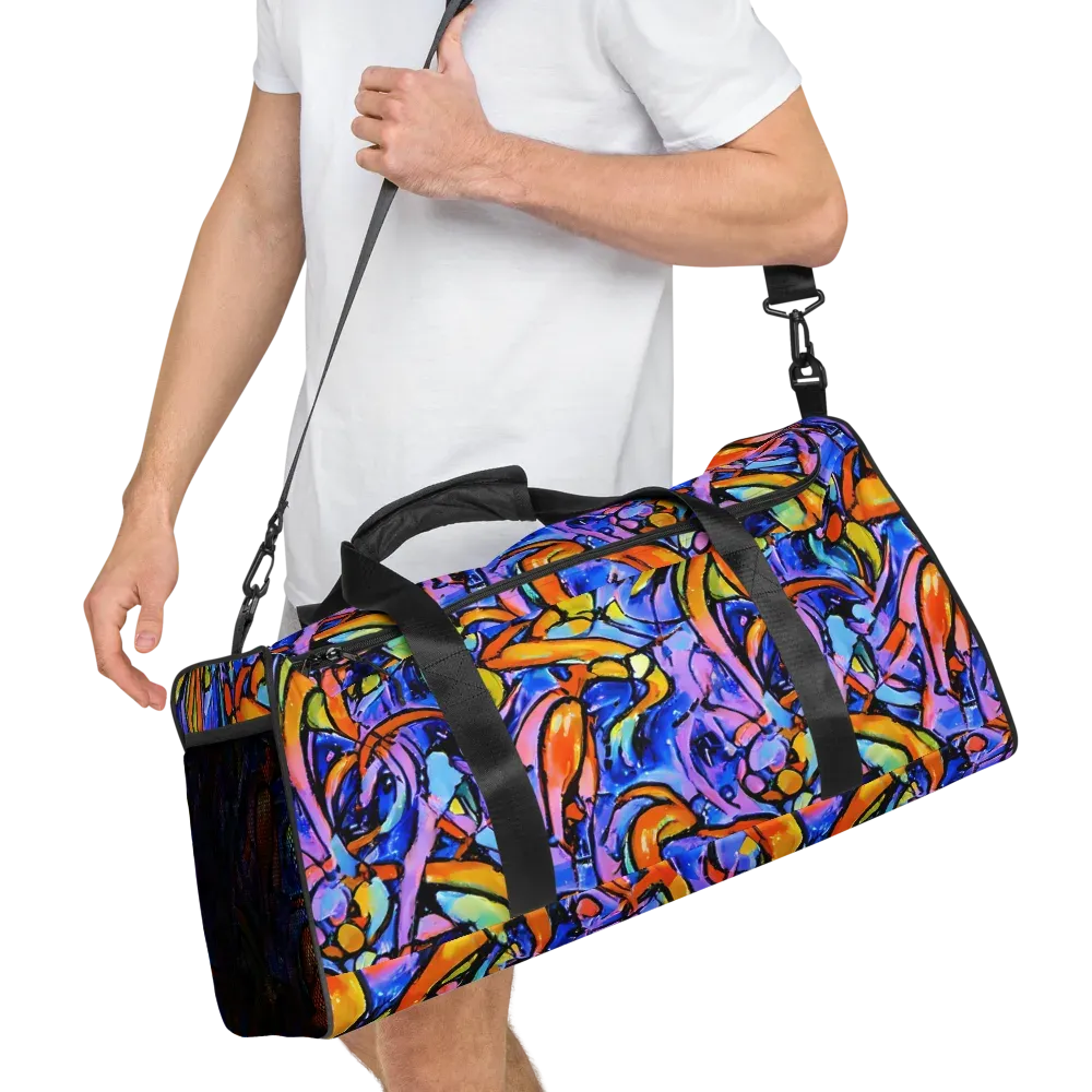 Arcade Lagoon on Duffle Bag — Right Front
