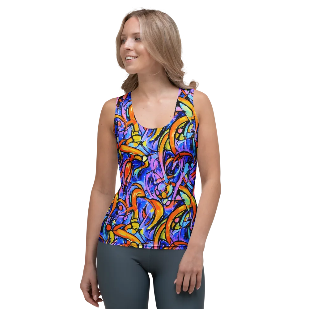 Arcade Lagoon on Women's Tank Top — Front