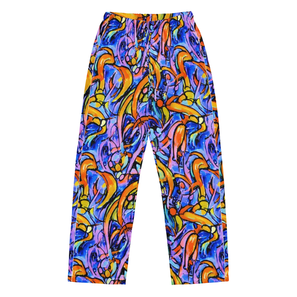 Arcade Lagoon on Women's Pajama Pants — Front