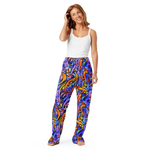 Arcade Lagoon on a Women's Pajama Pants