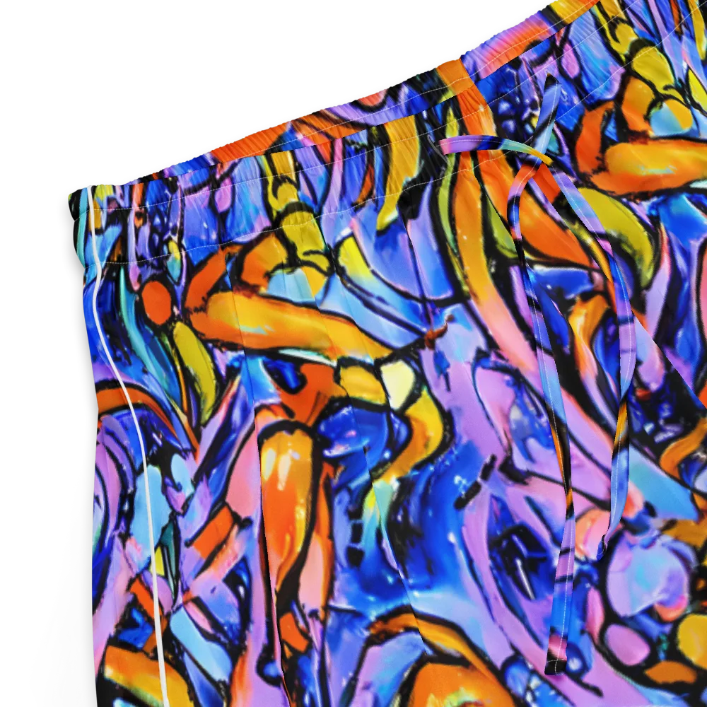 Arcade Lagoon on Women's Pajama Shorts — Product details