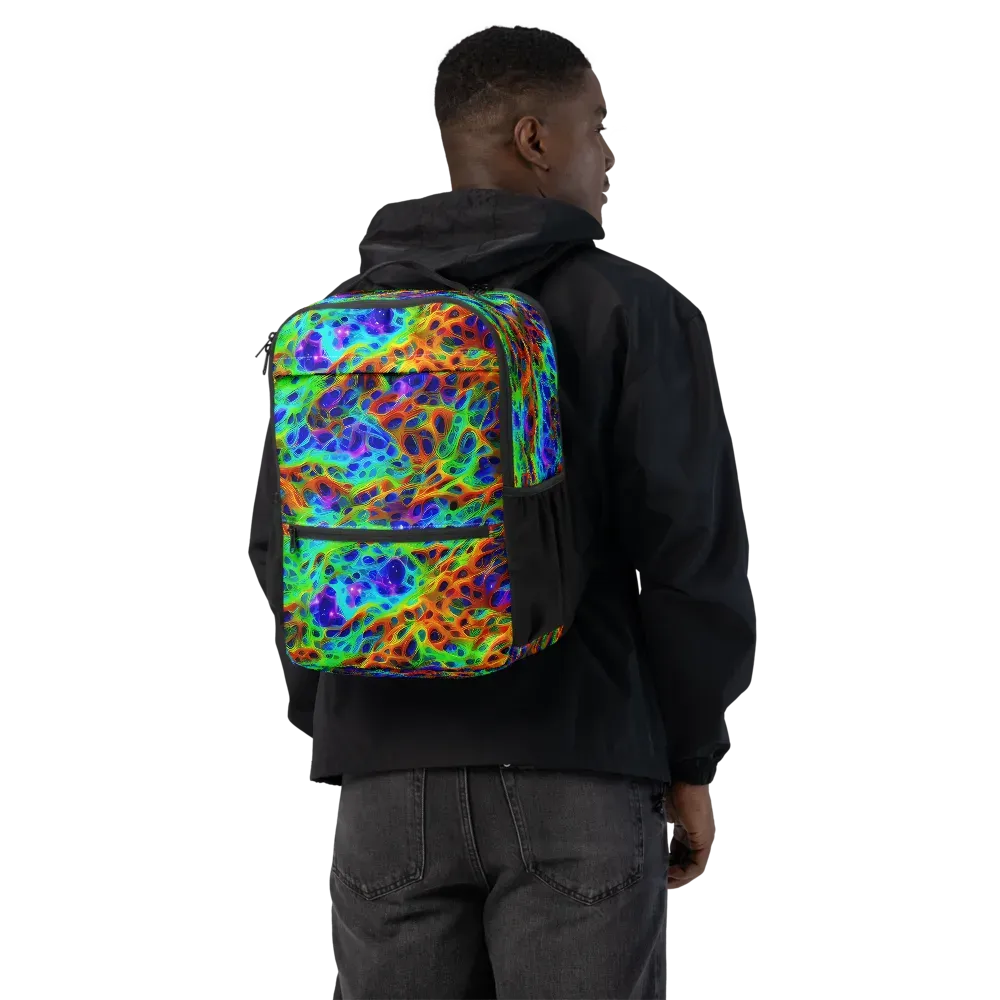 Cosmic Membrane on Utility Backpack — Back