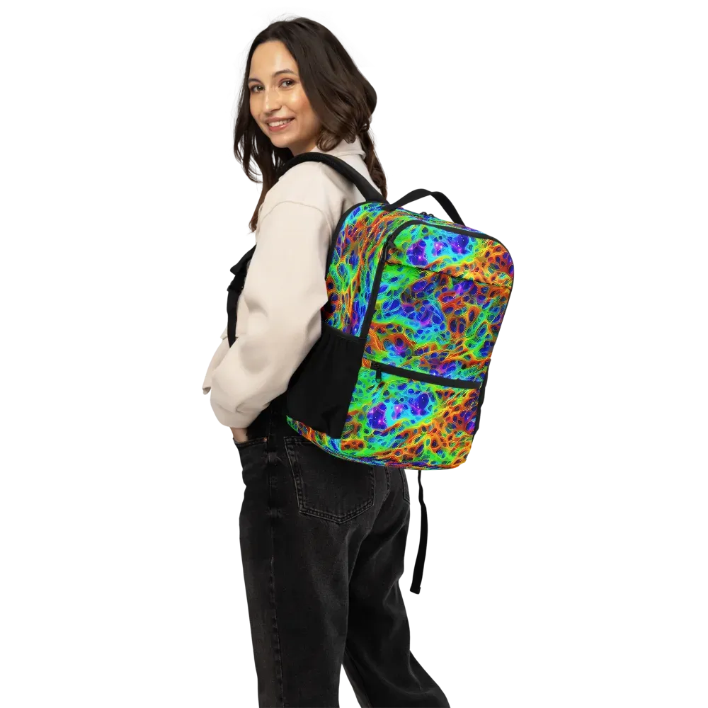 Cosmic Membrane on Utility Backpack — Back