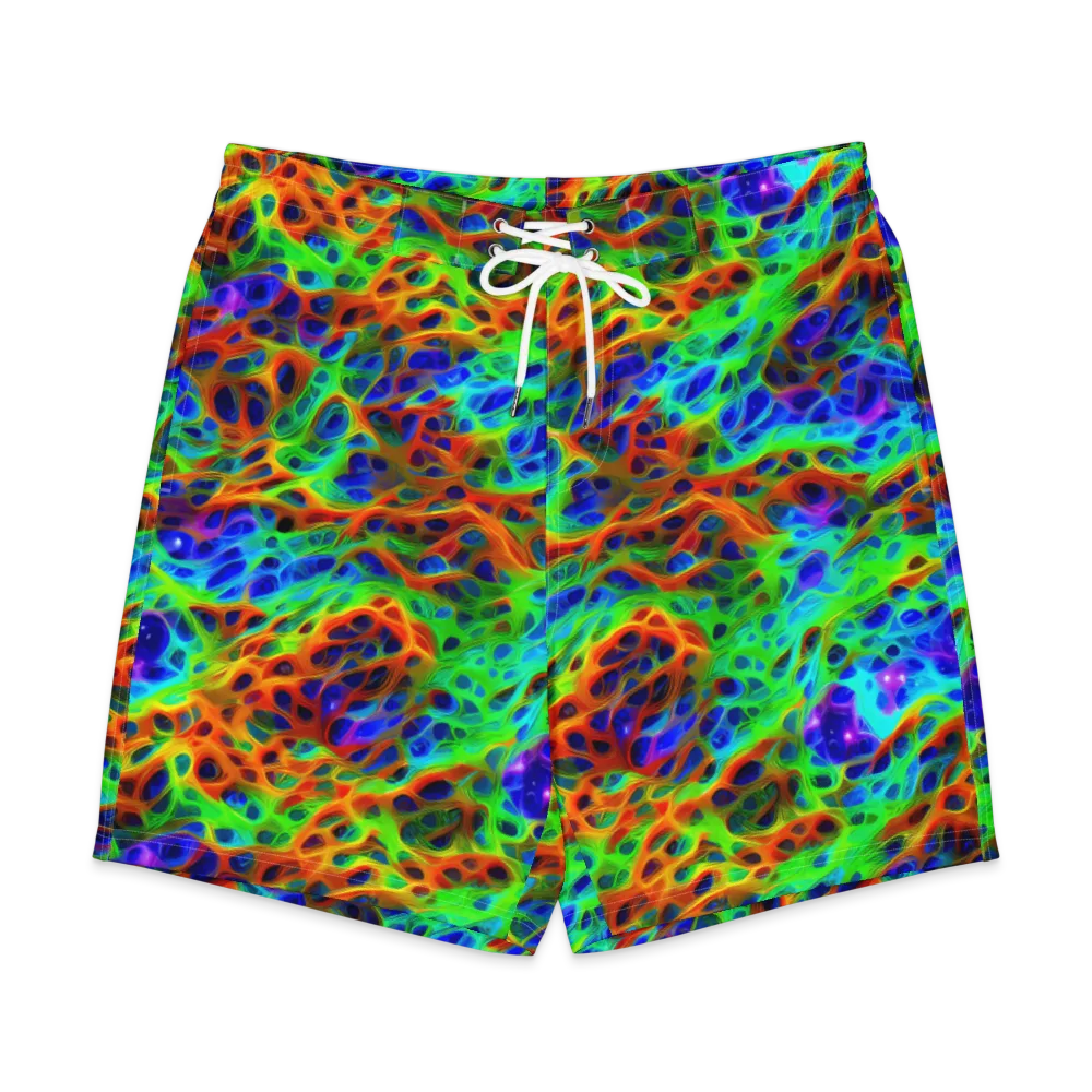 Cosmic Membrane on Men's Board Shorts — Front