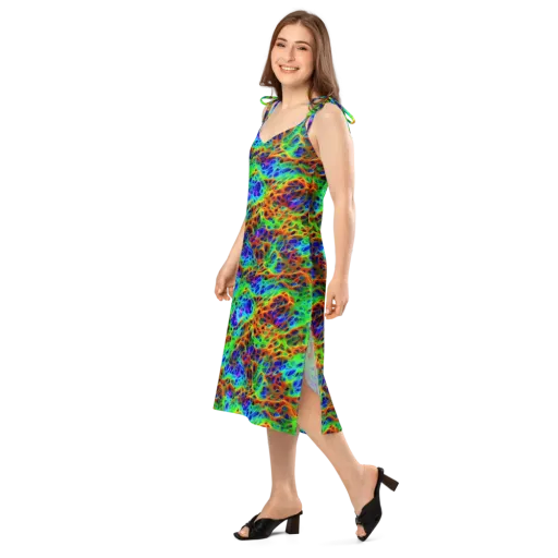 Cosmic Membrane on a Slip Dress