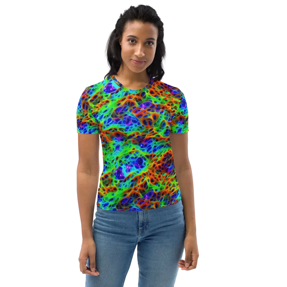 Cosmic Membrane on Women's Crew Neck T-Shirt — Front