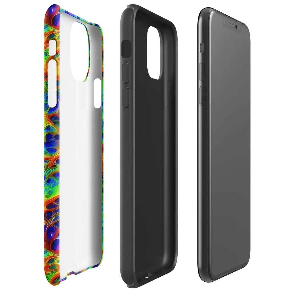 Cosmic Membrane on Tough Case for iPhone® — Right