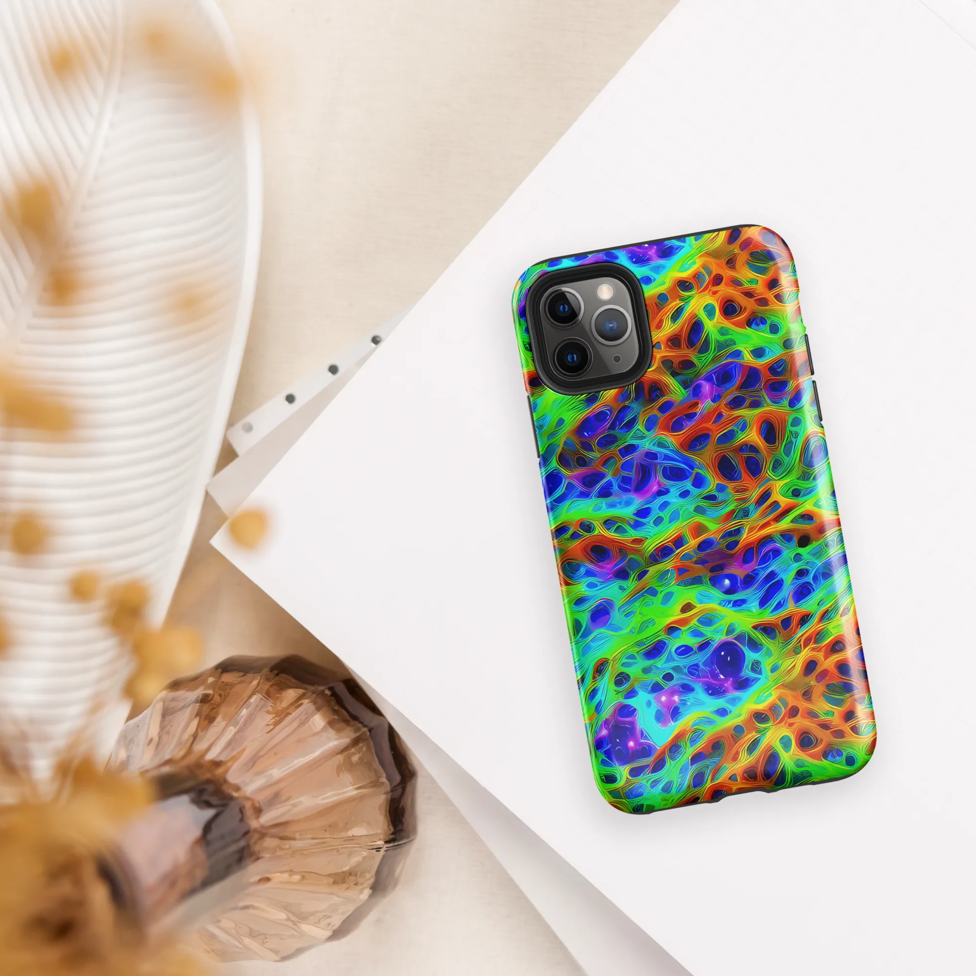 Cosmic Membrane on Tough Case for iPhone® — Front