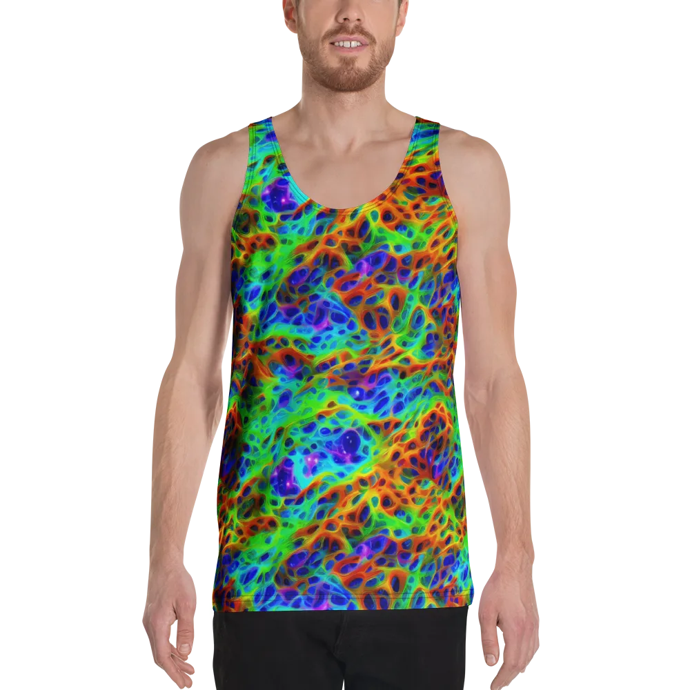 Cosmic Membrane on Men's Tank Top — Front