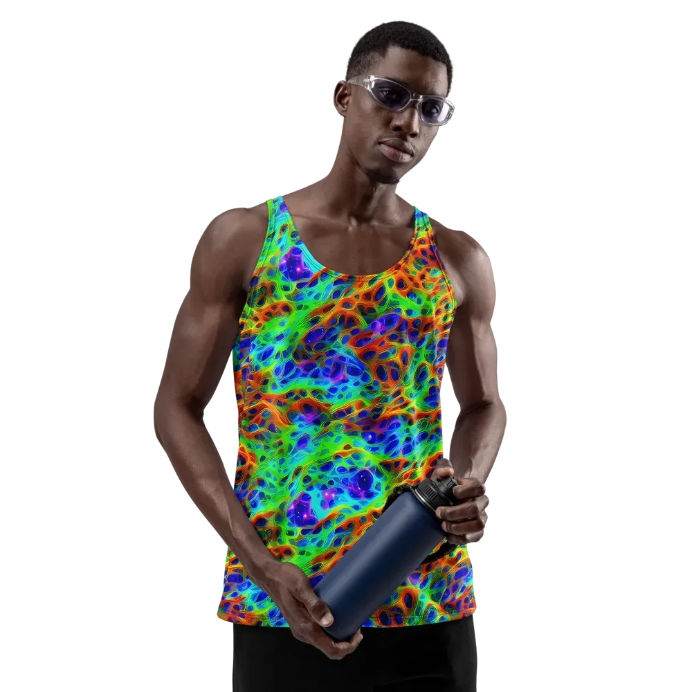 Cosmic Membrane on Men's Tank Top — Front