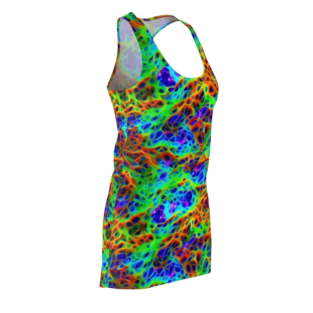 Cosmic Membrane on Racerback Dress — Front Side