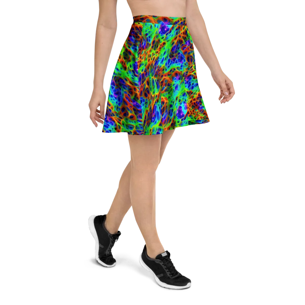 Cosmic Membrane on Skater Skirt — Right